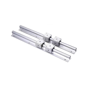 Kit de riel de guía lineal SBR10, 2 uds., bloque de rodamiento de carro cuadrado, máquina automática de aleación de aluminio CNC para guías lineales - Product Image 1