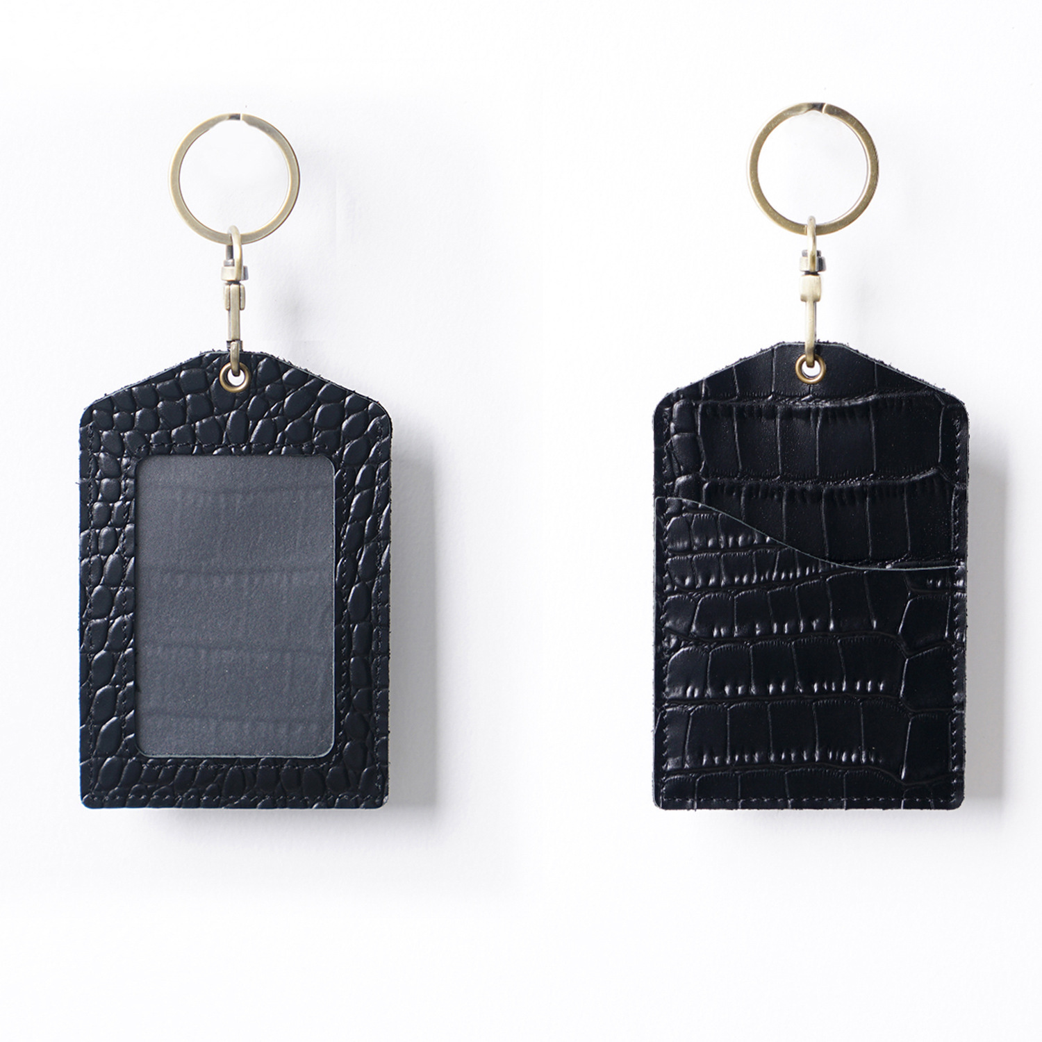 Crocodile pattern black