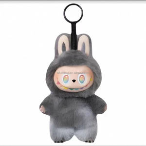 Scannable Blind Mystery Boxes Labubu V3 Gradient Color Plush Doll Pendant Series Monsters Anti-counterfeiting <strong>Verification</strong> <strong>Code</strong> - Product Image 6
