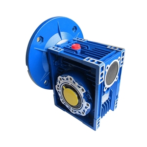 มอเตอร์เวิร์มเกียร์มอเตอร์ไฟฟ้ากระแสตรง220V กล่องเกียร์ Nmrv พร้อมเครื่องยนต์มอเตอร์พวงมาลัยลดเกียร์ - Product Image 1