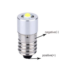 P13.5S <strong>E10</strong> 3W 3V/4-<strong>12V</strong>/6-24v <strong>LED</strong> Lamp Bulb Replacement Torch Emergency Flashlight Light Bulbs Work 3-6 Cells Maglite - Product Image 4