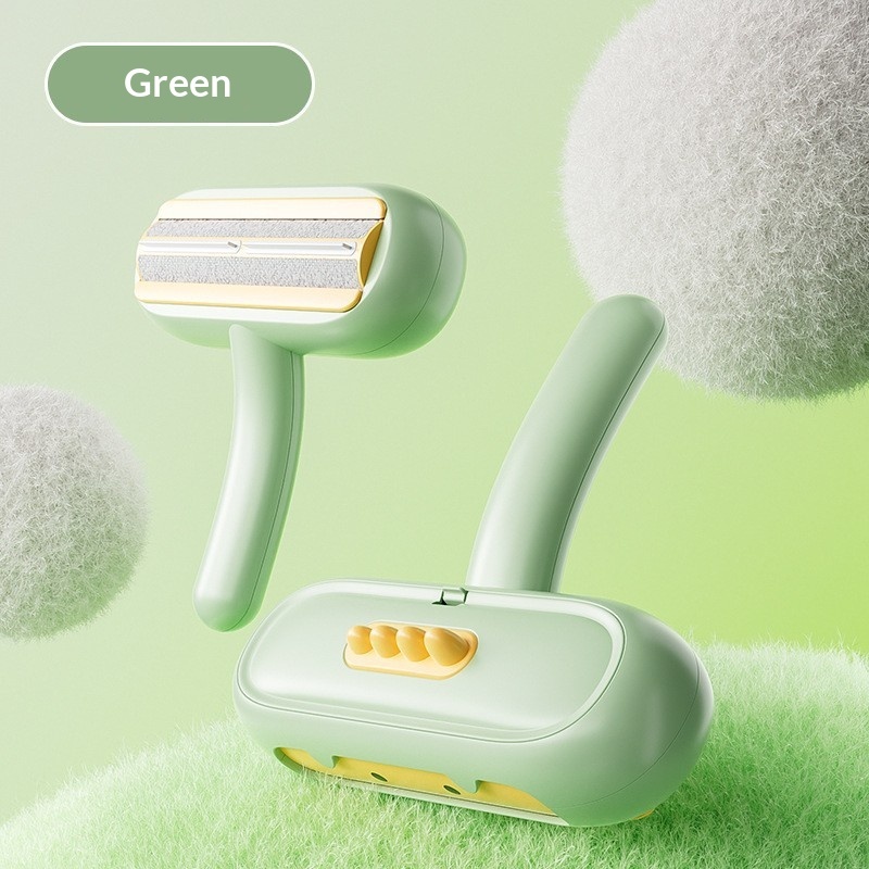 Dinosaur sticky hair artifact green