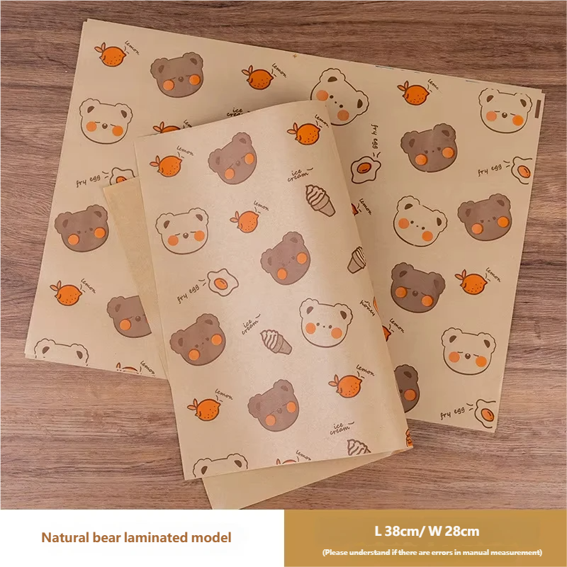 38x28cm natural color bear