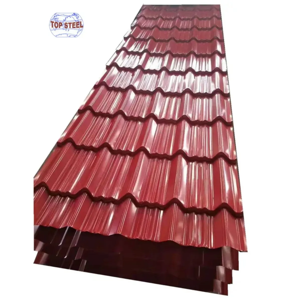 Color coated roofing sheet Prepainted Galvanized corrugated steel roof iron sheet for building price