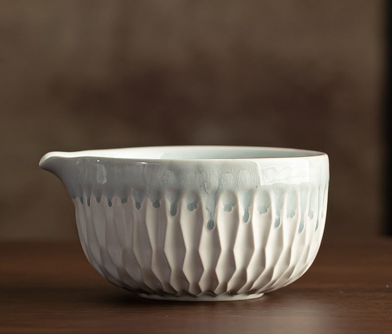 Tazón de Matcha Gris