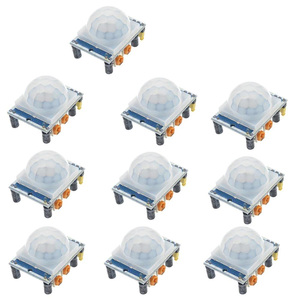 1-10pcs HC-SR501 Adjust IR Pyroelectric Infrared PIR Motion <strong>Sensor</strong> Detector Module For For <strong>Raspberry</strong> <strong>Pi</strong> Kits + Case - Product Image 2