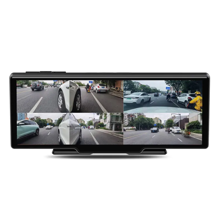 Màn Hình Cảm Ứng 64G 10 Inch Cho Xe Hơi Màu Đen Mới 2022 Với Gương Chiếu Hậu Camera Xe Hơi 360 Độ Hình Ảnh Toàn Bộ Xe