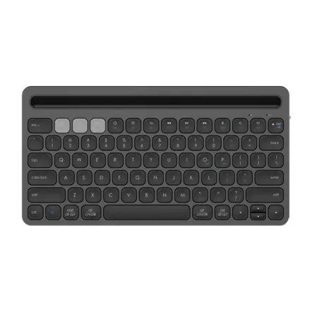 FD iK8500 tastiera di personalizzazione in alluminio Palm Cartoon Laptop personalizzato 2.4g dual Mode in acciaio inox BT