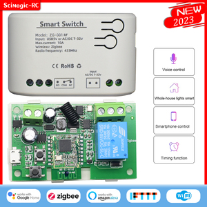 F0202 Zigbee interruttore modulo 1CH AC/DC 7-32V Smart Switch funziona con Zigbee Bridge controllo vocale Alexa - Product Image 6