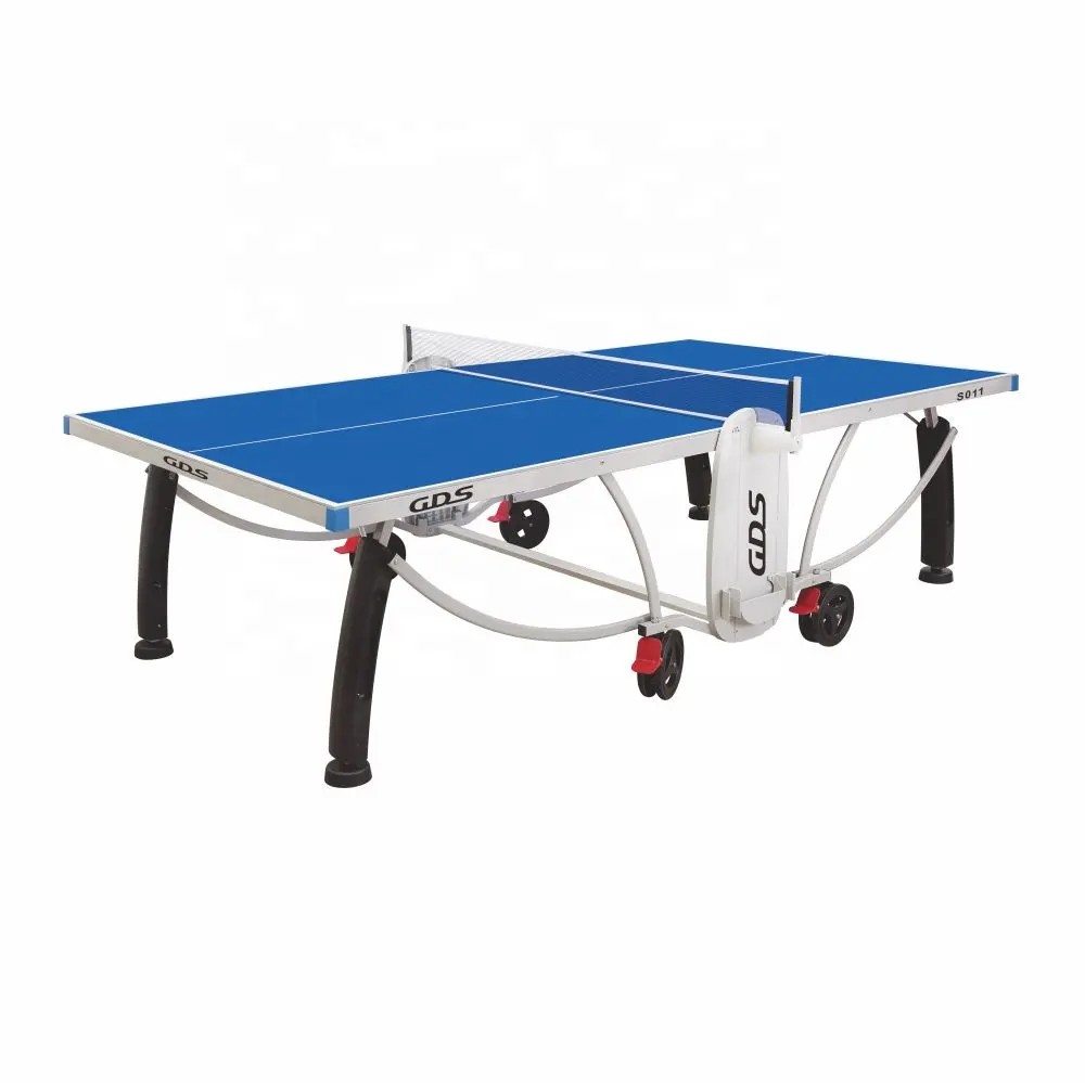 Tavolo da ping-pong GDS tavolo da ping-pong rimovibile tavolo da esterno di alta qualità 4MM ACP top