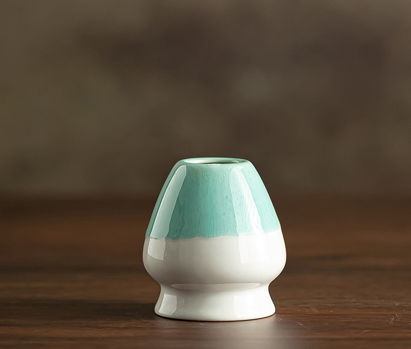 Soporte para batidor verde