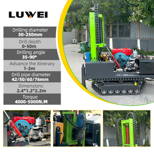 Çiftlikte iyi kazma için dizel motor hidrolik Dth sondaj kulesi ile delik delme makinesi aşağı yüksek kalite - Product Image 2