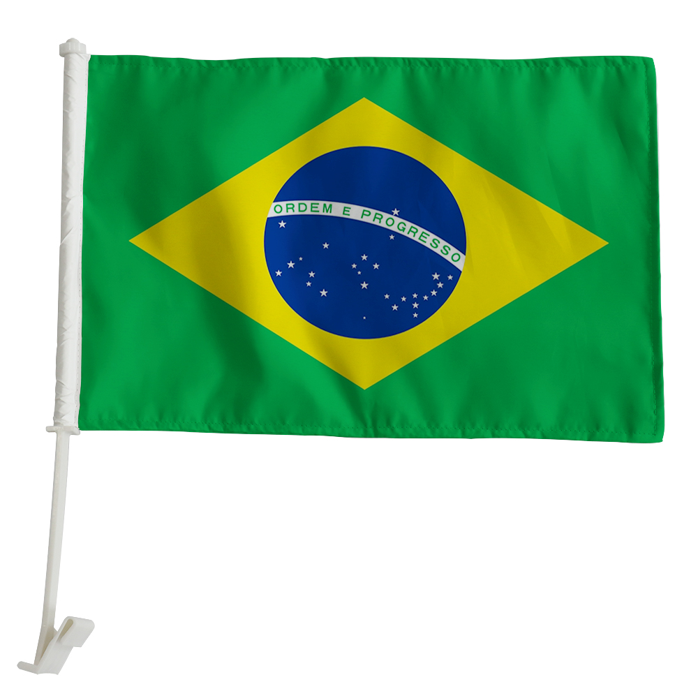 Drapeau de voiture du Brésil