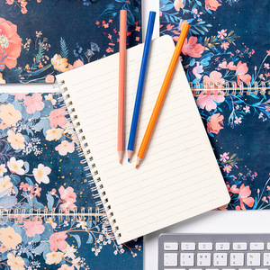 Cross-border Notebook <strong>Book</strong> 4 Packs Flower Color <strong>World</strong> <strong>Book</strong> High Value Ins Wind <strong>Book</strong> Horizontal Line - Product Image 2