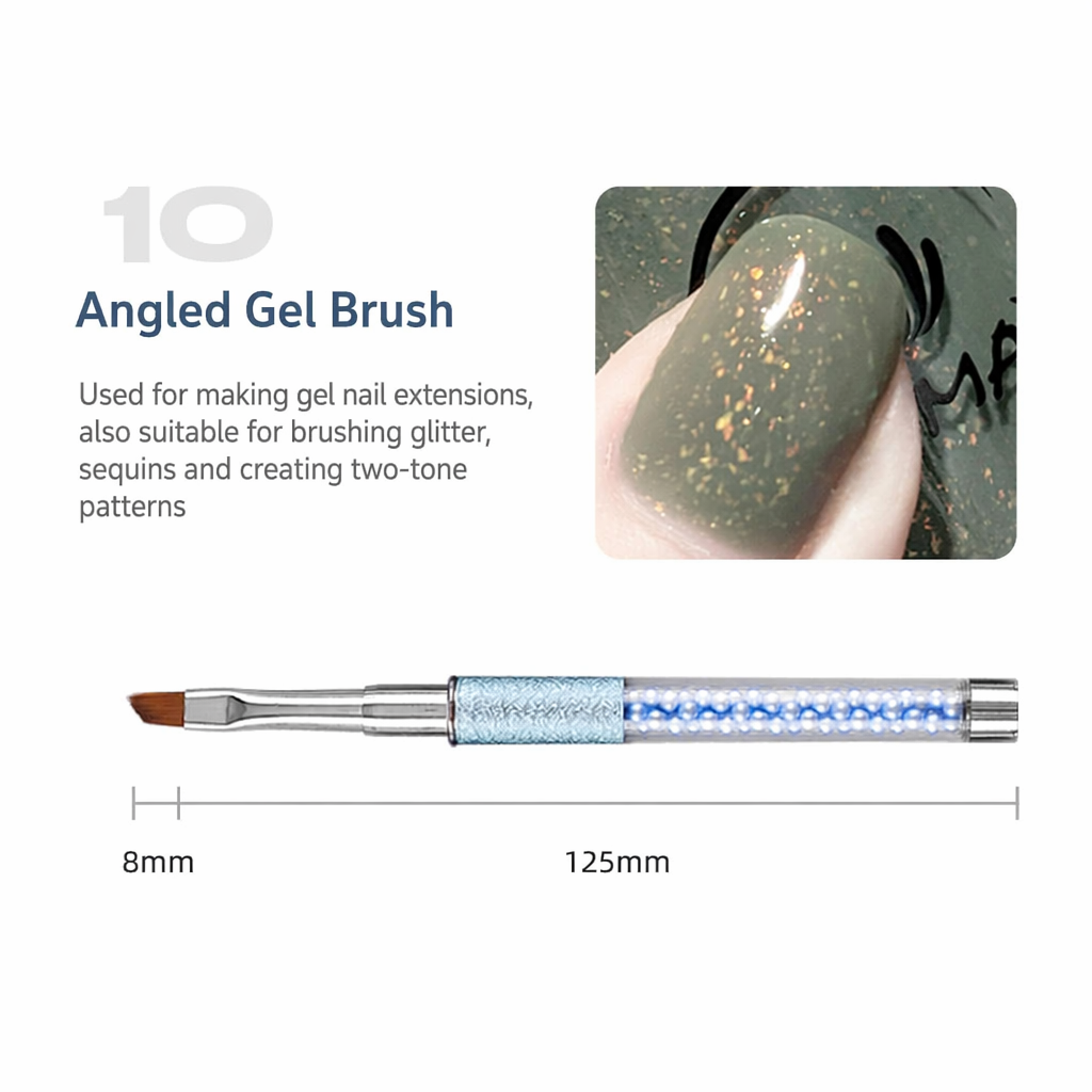 Angled Gel Brush