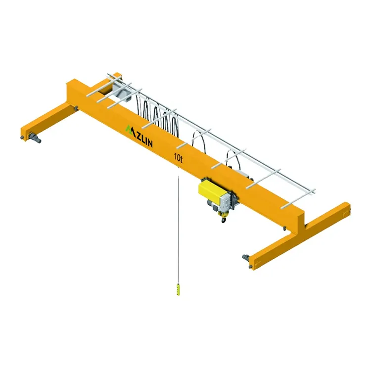 10ton Single Double Girder Overhead Bridge Crane With Remote Control From Manufacture Directly For Sale On Sepetember