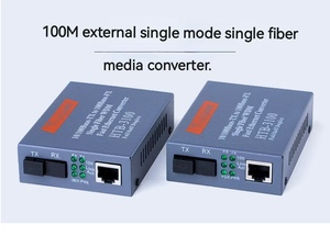 HTB-3100B-25km High Quality Fiber Media Converter <strong>B</strong> End One 10/100M Ethernet External Single-Mode Single-Fiber Transceiver IP - Product Image 6