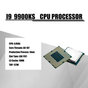 Intl Core I9 9900KS CPU 4.0GHz 16M <strong>Cache</strong> 8 Cores LGA 1151 Desktop <strong>Computer</strong> <strong>Processor</strong> 9900X 9900T 9900K 9900KF <strong>Processor</strong> - Product Image 2