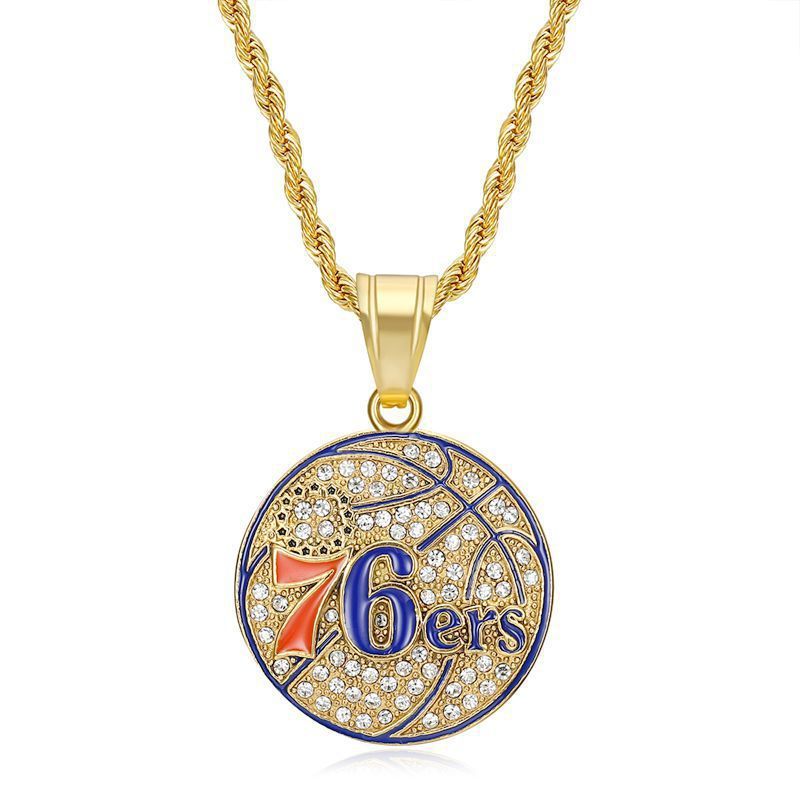 Gold Single Pendant Without Chain