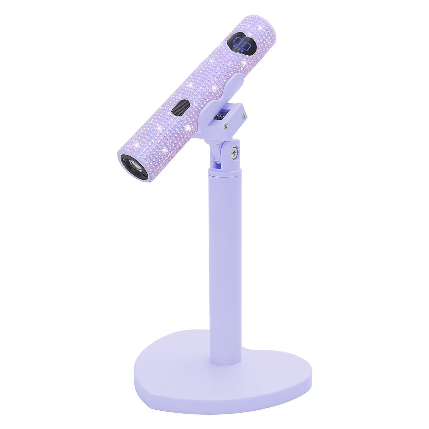 Purple with diamonds