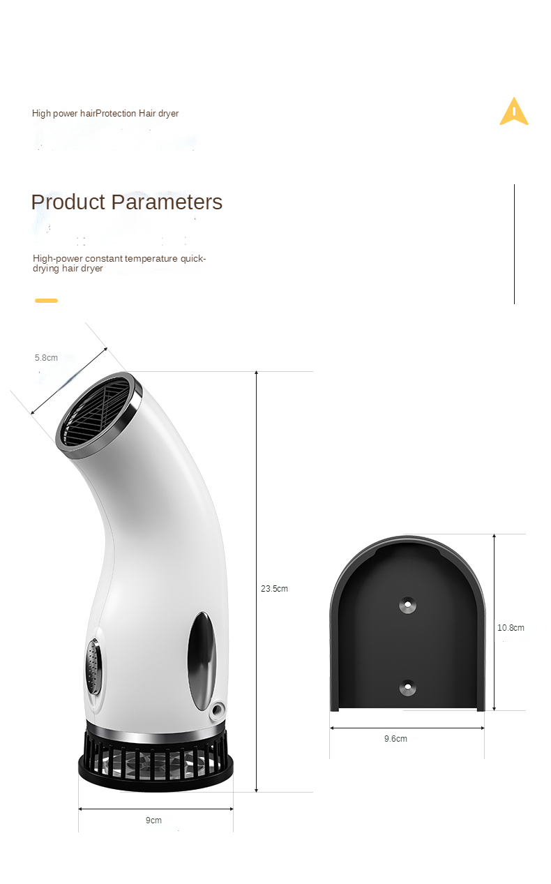 2021 Fashion Girl Best Gift Low Noise Folding Hair Dryer Hair Dryer Ion Hair Dryer With High Quality For Sale home salon