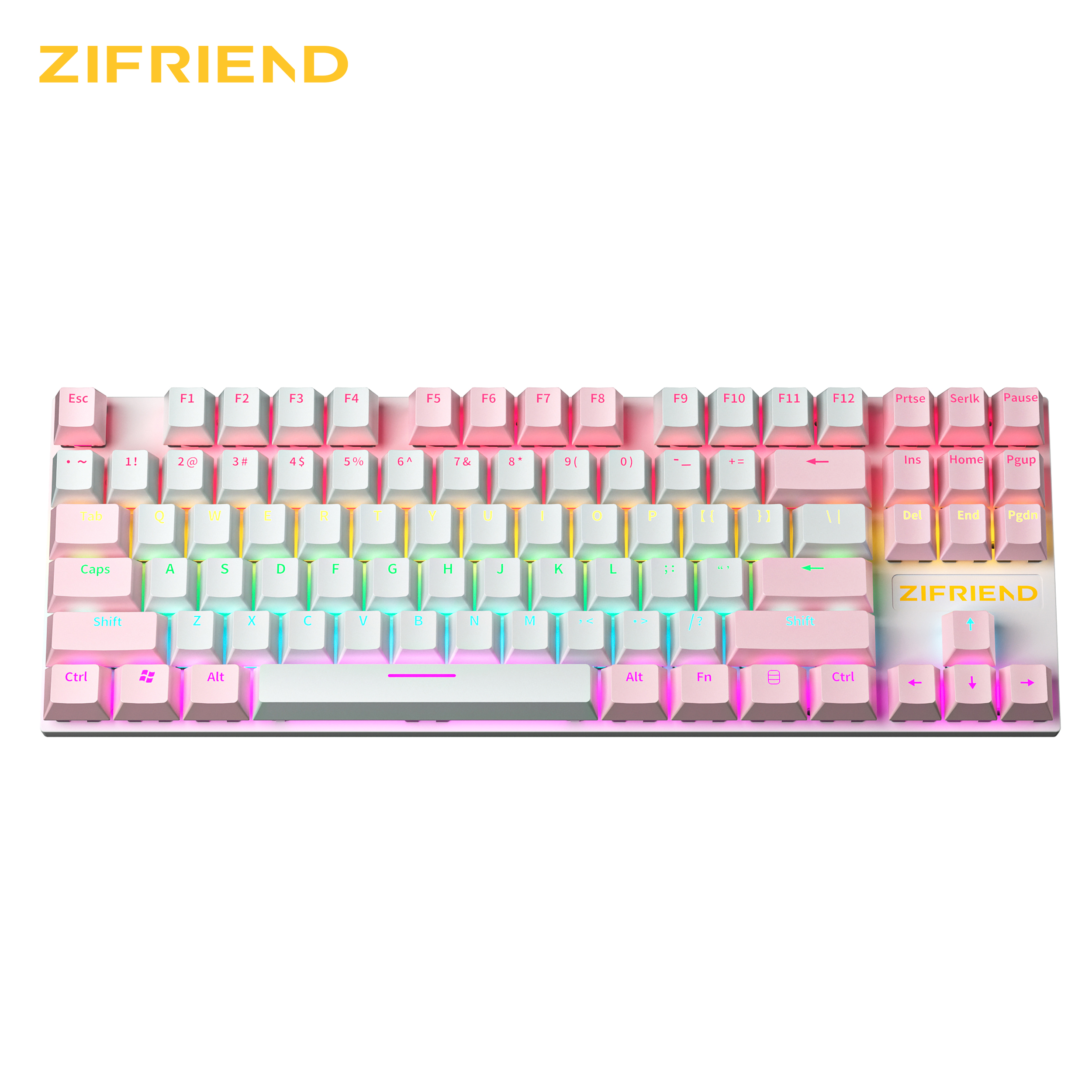 White&Pink