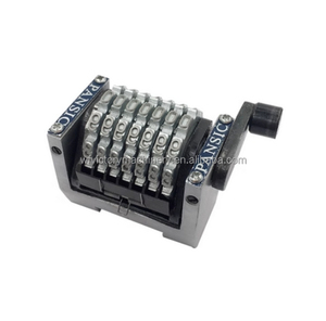 7 Digits Numberator Horizontal Digits Numbering Machine Numerators Gto for GTO52 GTO46 Machine Parts