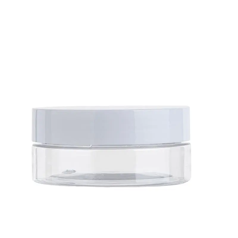ZH factory luxury skin care packaging 50g 80g 100g 120g 150g 200g 250g pet plastic cream jar for skin care cream