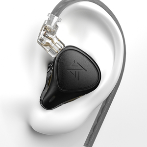 KZ ZEX Pro hibrid teknoloji elektrostatik gürültü iptal spor müzik kulak monitör Metal kablolu kulaklık kulaklık