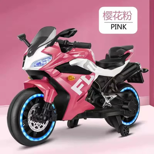 Sıcak satış elektrikli büyük boy motosiklet çocuklar için Unisex binmek-on oyuncak pil gücü ile motosiklet ABS malzeme yaşları için 5-7 yıl