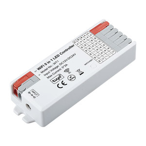 WT-1 5CH RGB RGBW CCT диммер 5 в 1 синий зуб светодиодный контроллер световой полосы 12-24VDC постоянное напряжение светодиодный Wi-Fi контроллер для освещения - Product Image 2