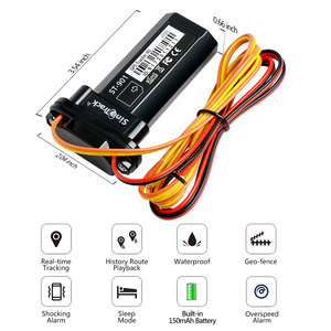 SinoTrack-Rastreador GPS para coche, dispositivo de seguimiento con batería integrada, resistente al agua, IP67, fácil de instalar, consulta histórica - Product Image 3