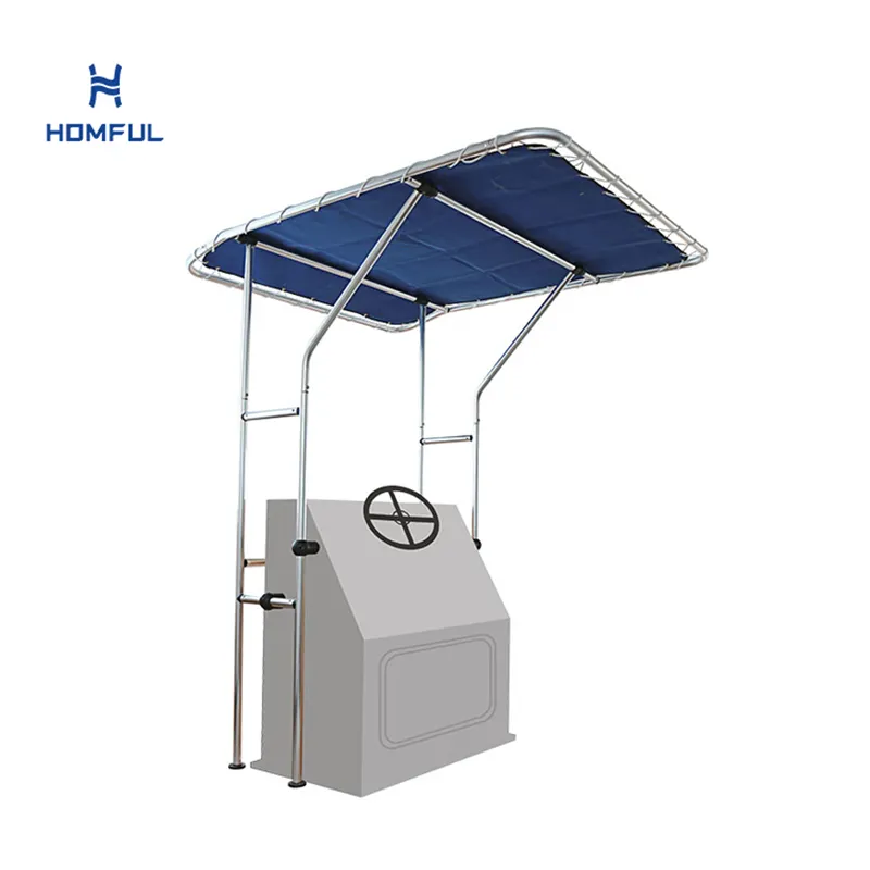 HOMFUL Large boat tent UV-protection Tower Bimini Boat T Top Center Console Boat T-top