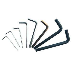 Toptan kısa kol Allen Hex anahtar paslanmaz çelik L şekilli çinko kaplama anahtarı seti Hex anahtar kilitleme toka donanım araçları için - Product Image 1