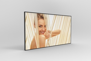Slim Bezel 1000~3500nits 4K UHD 55&quot; Inch High Brightness <strong>Screen</strong> <strong>LCD</strong> LED Advertising TV <strong>Monitor</strong> Signage <strong>Display</strong> with Photo <strong>Sensor</strong> - Product Image 2