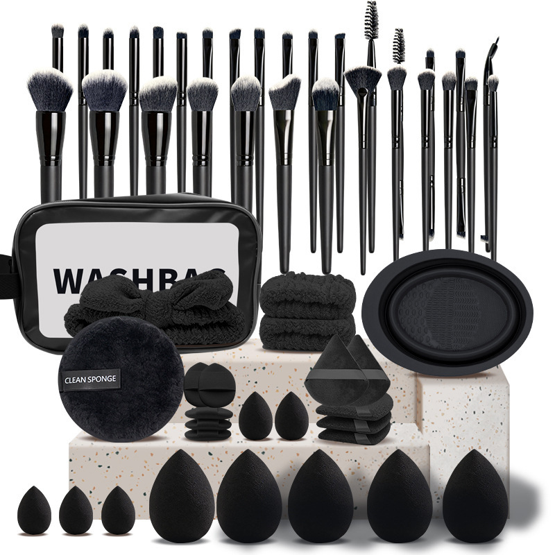 56 piece set black