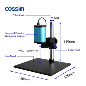 HVS-18V Integrated 4K Full-Automatic Focus <strong>Measuring</strong> <strong>Digital</strong> <strong>Microscope</strong> Camera <strong>with</strong> <strong>Measuring</strong> Software &amp; Adjustable LED Light - Product Image 3