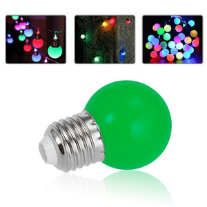 A60 G45 E27 çok renkli küre şekli lamba mini LED feston lamba ampul - Product Image 3