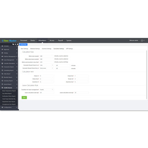 (UTime Master) Web-based Powerful Time Attendance Access Control <strong>Software</strong> With Temperature and Masked Face Report - Product Image 5