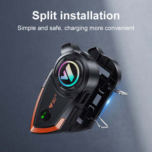 Intercomunicador de auriculares de alta calidad de diseño avanzado para casco de moto con sistema de comunicación de moto calidad de sonido clara - Product Image 6
