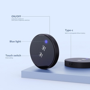 Modern LED Sleeptrainer Sleeping Light <strong>Lamp</strong> Touch Control Sleep Aid with Stylish Design - Product Image 3