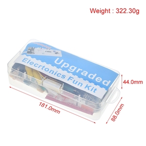 TZT Crocodile Clip Anzug Anfänger Elektronische Komponenten Grund komponenten Kit Für Arduino UNO R3 KIT