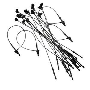 5 inch nhựa an toàn Vòng đen khóa tag Pin - Product Image 5