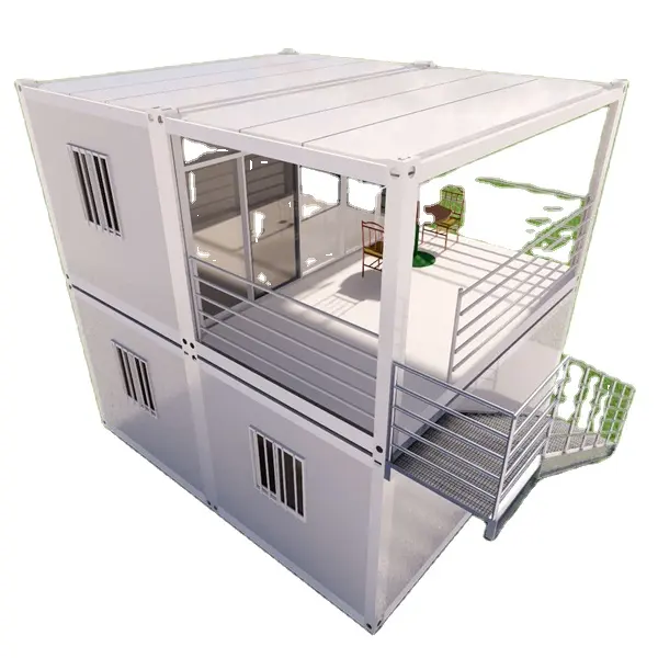 Prefab căn hộ văn phòng gia đình kinh doanh đúc sẵn rộng khoảng thép cấu trúc cà phê cửa hàng container nhà