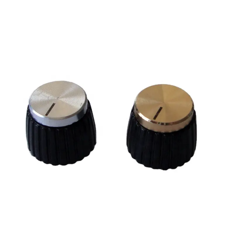 1081(20 x16) pomello miscelatore manopole in plastica ABS color oro