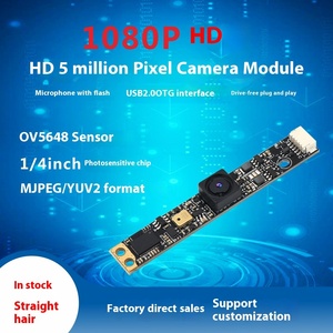 Módulo de cámara USB de 2592x1944 de resolución UVC compatible con Plug & Play con Raspberry Pi/OpenCV