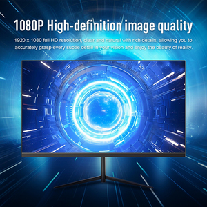 Barato 23,8 pulgadas FHD LED Gaming Monitor curvo 100Hz IPS LCD pantalla VGA entrada DP interfaz negro con altavoz incorporado PC de escritorio - Product Image 4
