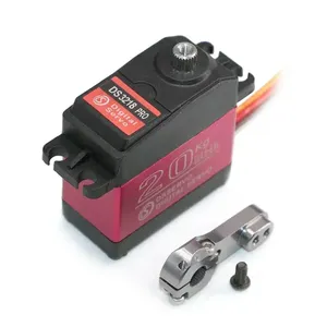 DS3218 PRO 20KG dijital Baja Servo su geçirmez yüksek hız 180/270 derece Servo 1/8 1/10 RC arabalar için Metal kol ile yapılan plastik - Product Image 6
