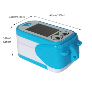 Trọng lượng nhẹ CE trẻ sơ sinh Pedia ngón tay xung Oximeter thoải mái máu Oxy bão hòa xung Oximeter - Product Image 4