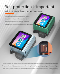 Mini impresora de inyección de tinta INCODE, máquina codificadora de fecha de codificación de lotes de mano, fecha de caducidad para impresora de tarjetas TIJ de plástico, modelo más pequeño - Product Image 5
